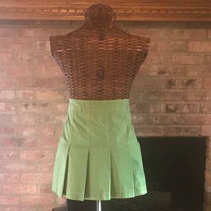 Ann Taylor Loft Kiwi Green Short Skirt Size 12